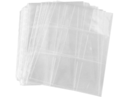Iplusmile 50 Feuilles Pochettes Transparentes Para Fotos Compartimentos Protège Cartes Et Photos Compatível