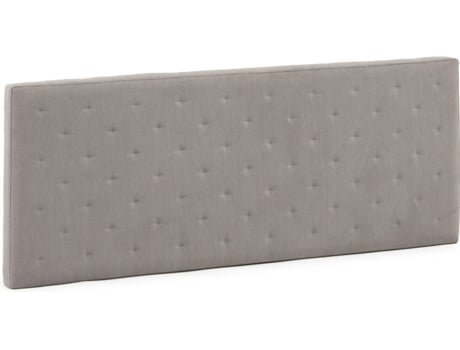 Cabeceira de Cama  Malta Capitoné (Cinzento - 150 x 60 x 8 cm - Espuma, Madeira, Tecido)