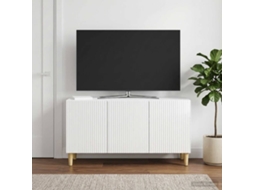 Vidaxl Gabinete Para Tv 99 X 34,5 X 50 Cm Branco Brilhante