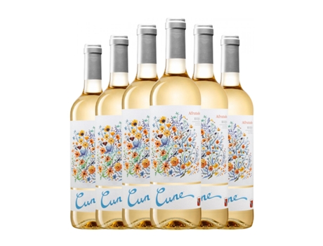 Vinho branco NORTE DE ESPAÑA - CVNE Afrutado Blanco Rioja (0.75 L - 6 Unidades)