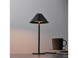 Luminária de Mesa Sem Fio Recarregável, com Led Dimerizável, À Prova D'água, Luz Branca Quente de 3000k BRILVIBERA