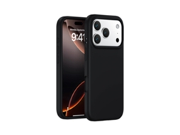 (preto, Iphone 16 Pro Max) Capa De Silicone Líquido Para Iphone, Proteção Integral Para Os Botões Da Câmera.