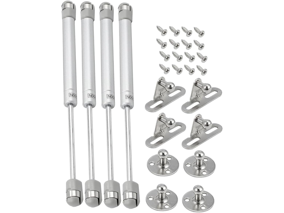 Conjunto De 4 Dobradiças Hidráulicas A Gás Para Portas Armários, Com