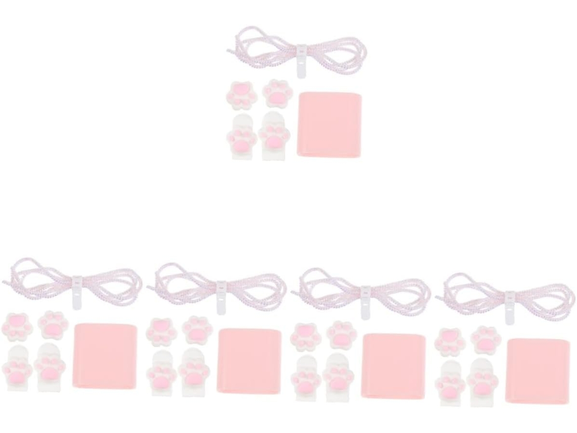 Conjunto com 5 Capas Protetoras para o Mini Adaptador de Carregador Usb Portátil. SFUSHOS
