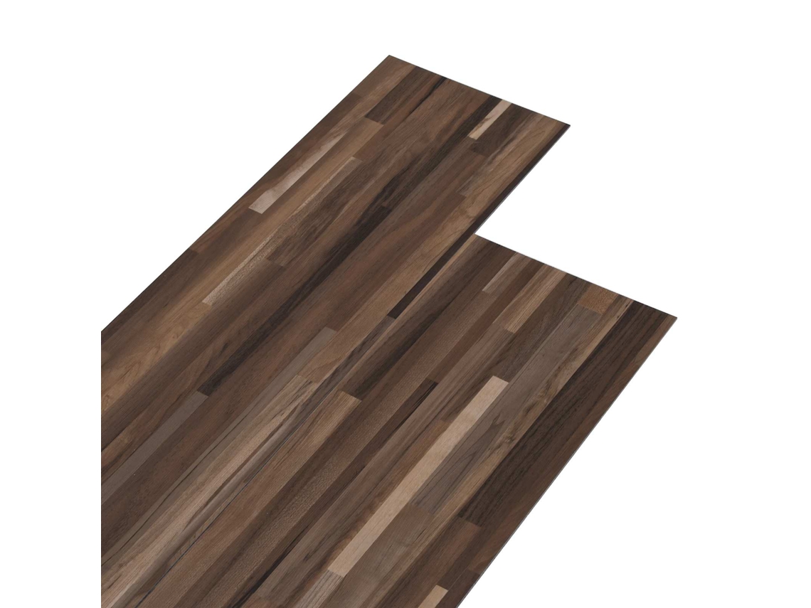 Vidaxl Pranchas De Piso Pvc Autoadesivas 30,5 X 61 Cm 28 Pcs Pvc