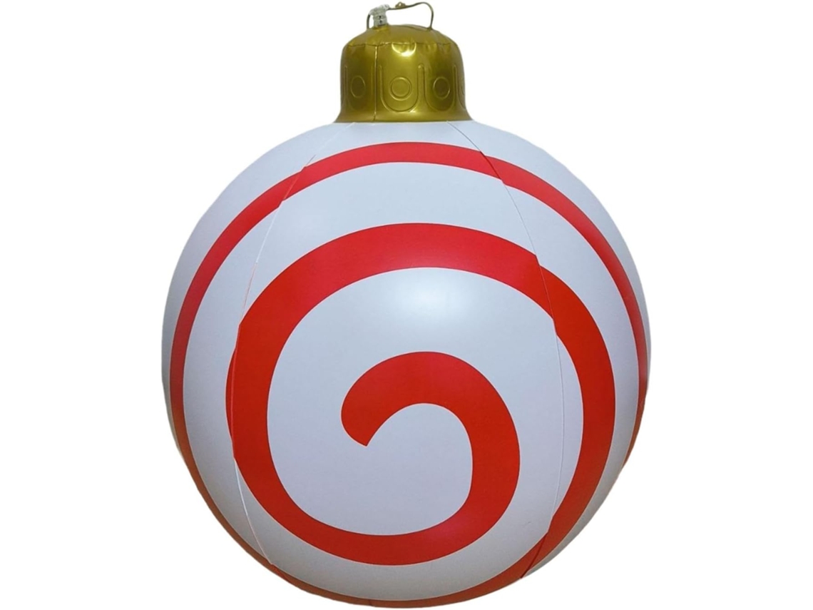 Bolas de Natal Infláveis, Decoração para Exterior Enfeites de 60 Cm CHABERLU (23,62 Polegadas)