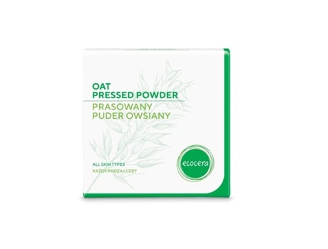 Pó De Aveia Prensado Ecocera Para Todos Os Tipos De Pele, 10g
