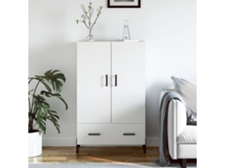 Aparador Alto 69,5x31x115 cm Derivados de Madera Blanco