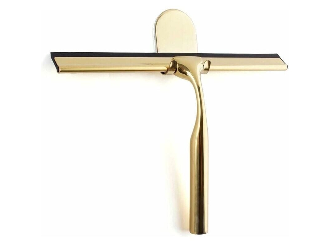 Raspador De Chuveiro Em Aço Inoxidável, Dourado, Para Casa De Banho, 25 Cm