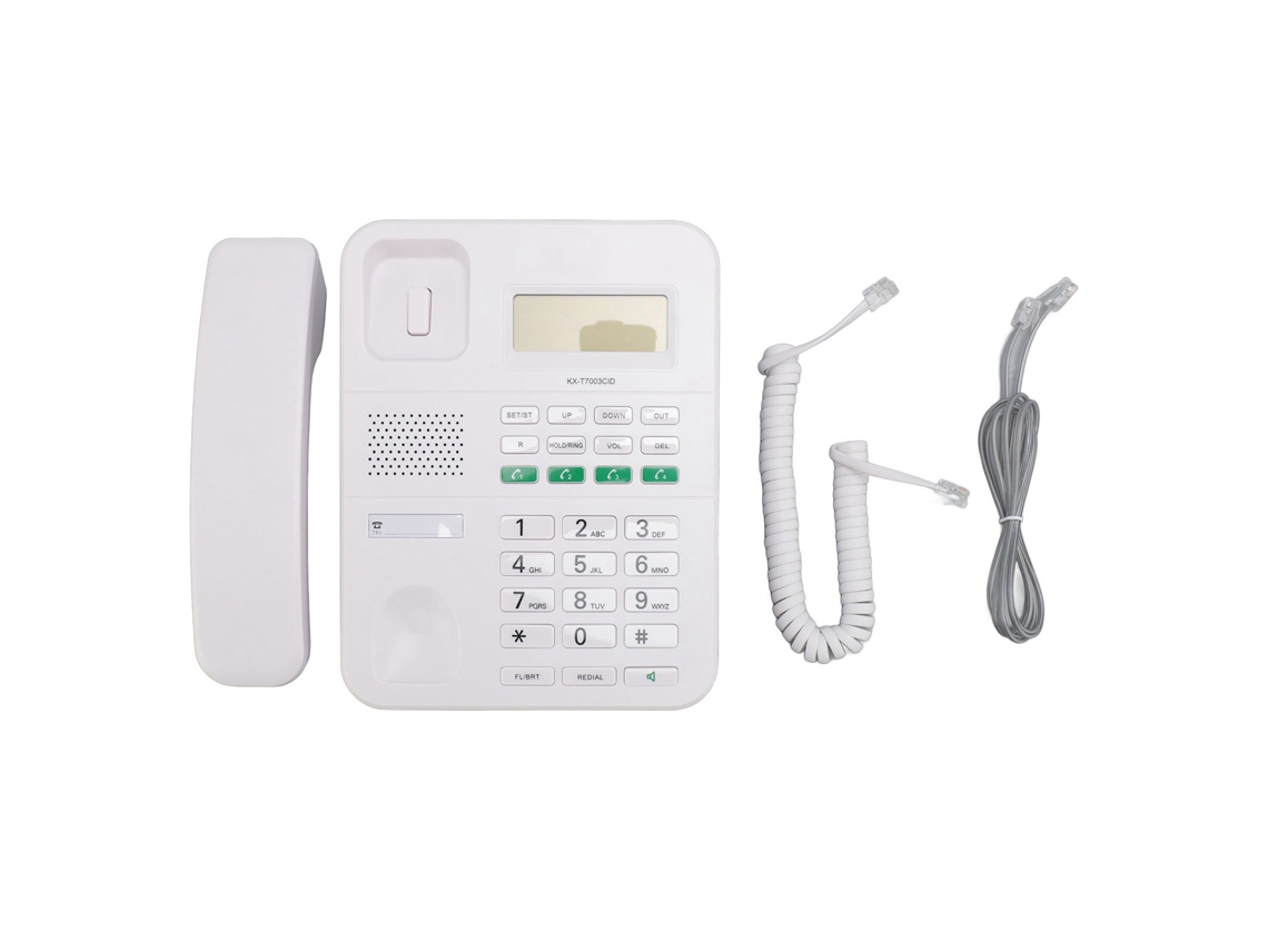 Telefone em inglês com identificação de chamadas, ajuste de volume | EOOCOO