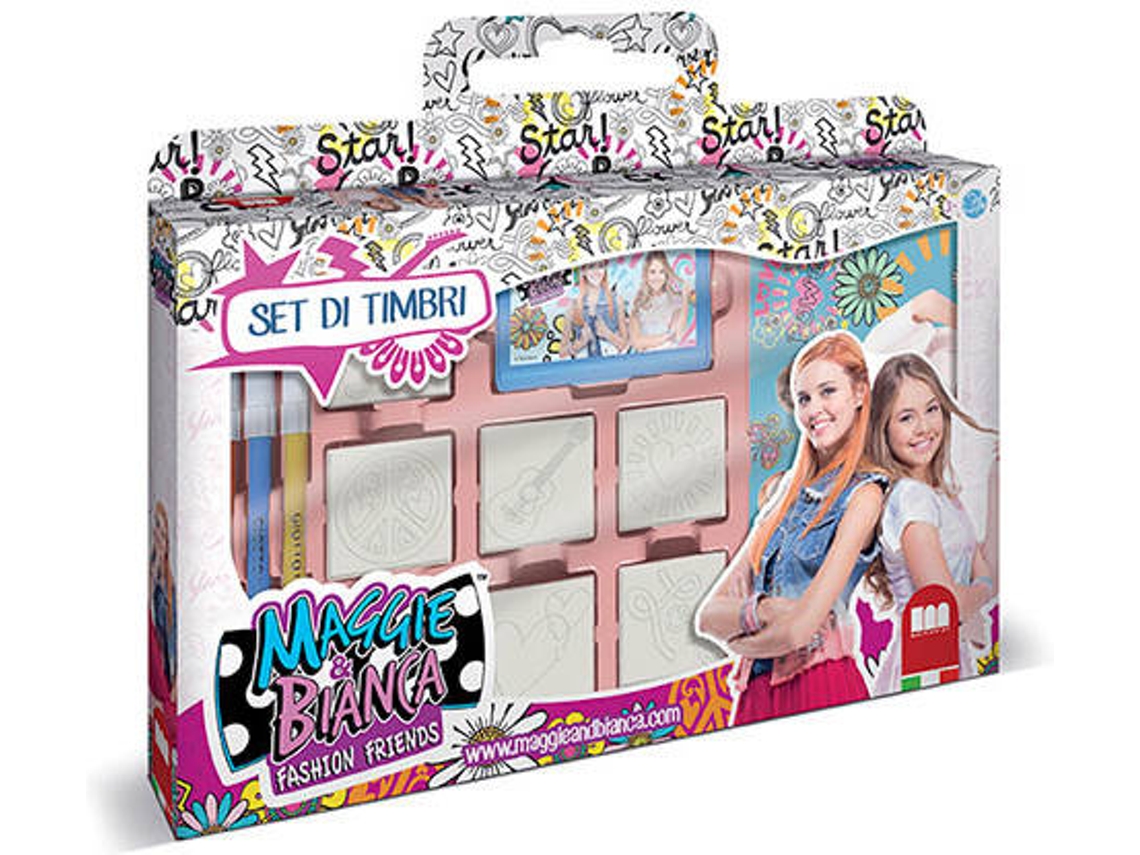 Kit de carimbo  MULTIPRINT Maggie & Bianca
