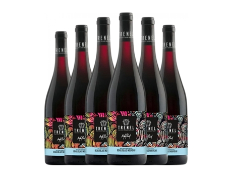 Vinho TRÉNEL Nouveau Gamay Beaujolais Jovem (0.75 L - 6 Unidades)