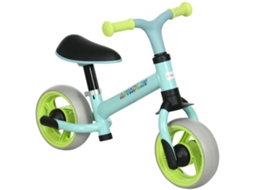 Bicicleta de equilíbrio para crianças, 18-48 meses, assento ajustável, 66,5x34x47 cm, verde | S/MARCA