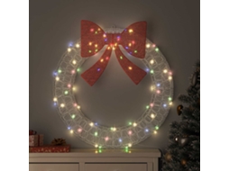 Vidaxl Guirlanda Com 80 Leds Multicolor 92 X 92 X 9,5 Cm Acrílo