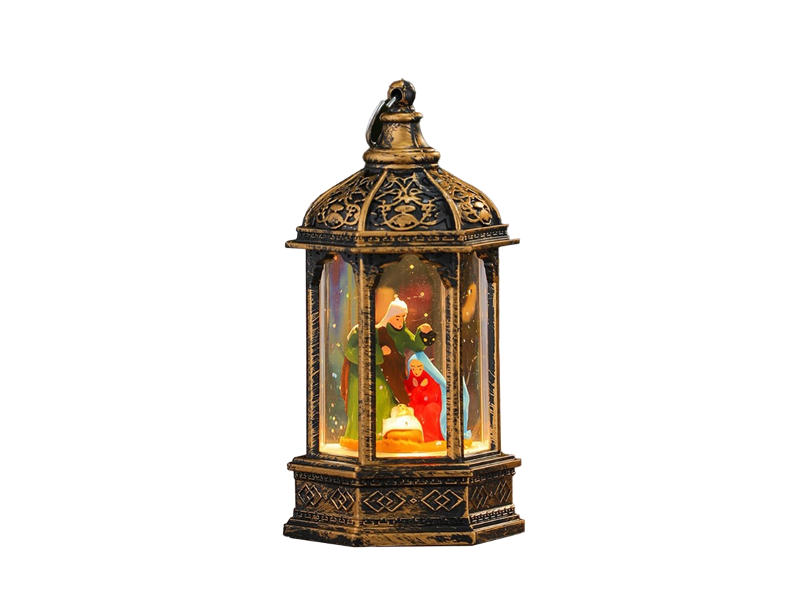 Lâmpada decorativa de Natal, luzes de Natal, para mesa ou quarto LAXISCREED