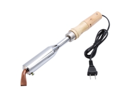 Ferro De Soldar Elétrico Laxiscreed Com Cabo De Madeira Isolado 220v Para Trabalhos De Soldagem