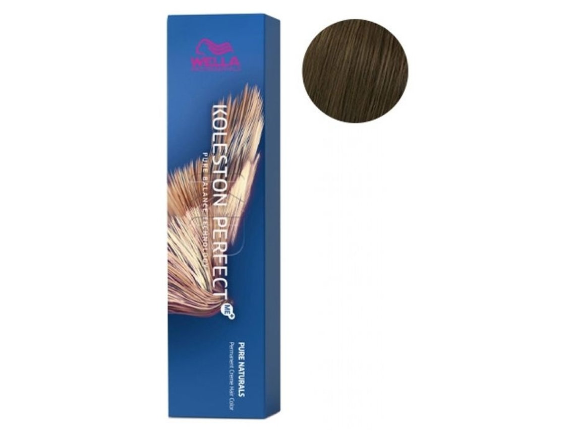 Coloração De Oxidação Com Amônia Efeito Natural 5 0 Castanho Claro 60ml Wella Mulher