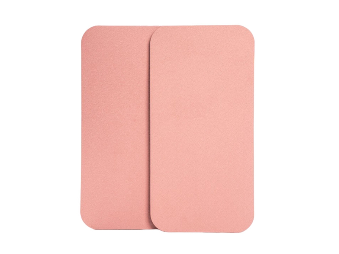 Tapete De Ioga, Joelheiras E Cotoveleiras Macias, Adequadas Para Exercícios De Ginástica, Pacote Com 2 Rosa SUNNY SPACES
