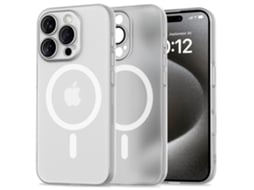 Capa TECH PROTECT Magslim Para Magsafe Para Iphone 16 Pro Com Proteção Fosco