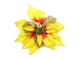 Flores Artificiais Poinsettia Decoração Natalina Worten
