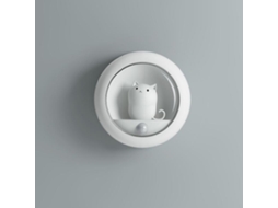 Lurelia, Luz Gato Led, Sensor Pir, Recarregável Usb, Magnética, Autoadesiva, Regulável, 3 Modos, Armário, Escadas, Compacta