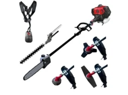 Synergy 5 In 1 Multifunction Brushcutter 65cc 4.9hp - 2t Engine, Chainsaw, Hedge Trimmer, Disc, Heads And Professional Harness