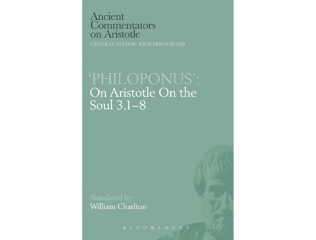 Livro 'Philoponus': On Aristotle On the Soul 3.1-8 W. Charlton (Inglês)