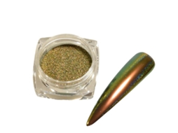 Pó De Espelho Brilhante Pigmento De Cromo Glitter Para Unhas Decoração Manicure Diy Lg02