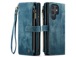 Capa Flip Para Celular, Nova Capa De Couro Para Cartão.azul - Iphone 16 Pro