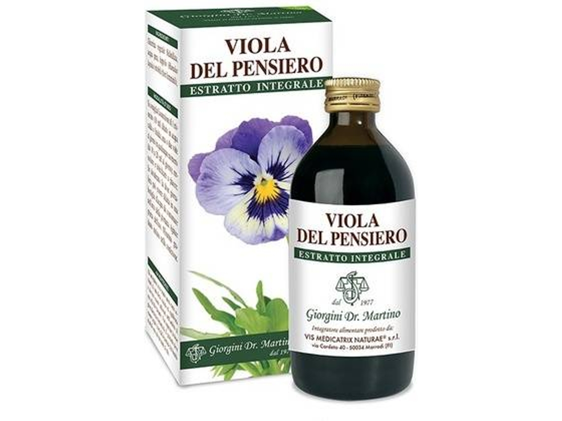 Suplemento Alimentar DR. GIORGINI Extrato Não Alcoólico Líquido De Pansy Integral (200 ml)