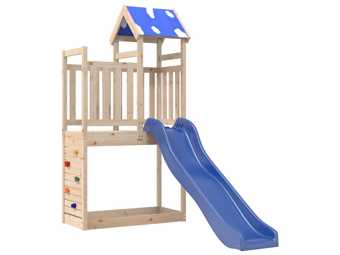 Outdoor Playset, Outdoor Playsets Vidaxl Marrom Madeira De Pinho (n/a)
