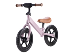 TECHKIDZ Modelo Draisienne de 10 Polegadas com Assento Ajustável em Altura Rosa Antigo