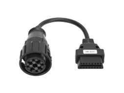Cabo Extensor De Diagnóstico Obd2 De 12 Pinos Para 16 Pinos Para Delphi Aquaforge