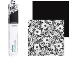Infusible Ink CRICUT Black Botanicals Transfer Sheets (30x30xcm - 2 Folhas)