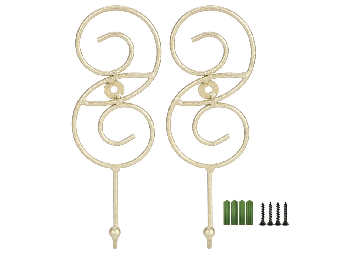 Criativo Ganchos Para Cabide De Parede (pacote Com 2, Design Criativo Para Montar Na Parede)