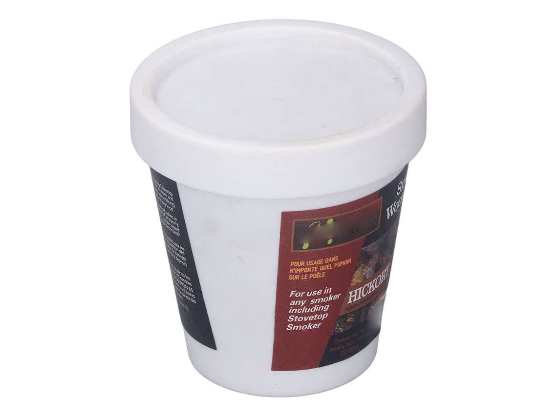 Fatias de Madeira Hickory para Fumar Cocktails