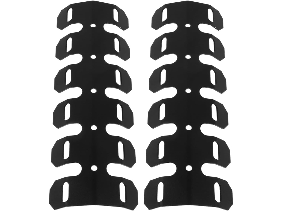 Protetor De Mangueira Térmico Preto, Prático E Durável, Para Motocicletas/motos De Trilha - Conjunto De 2 Peças