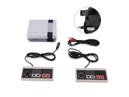 Aetheria console de Jogos Mini com 2 Controles e 620 Jogos Integrados 8 Bits Branco Abs