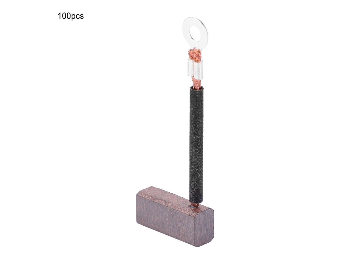100pcs Escovas de Carbono para Motor de Bomba D'água 6x8x18mm | S/MARCA