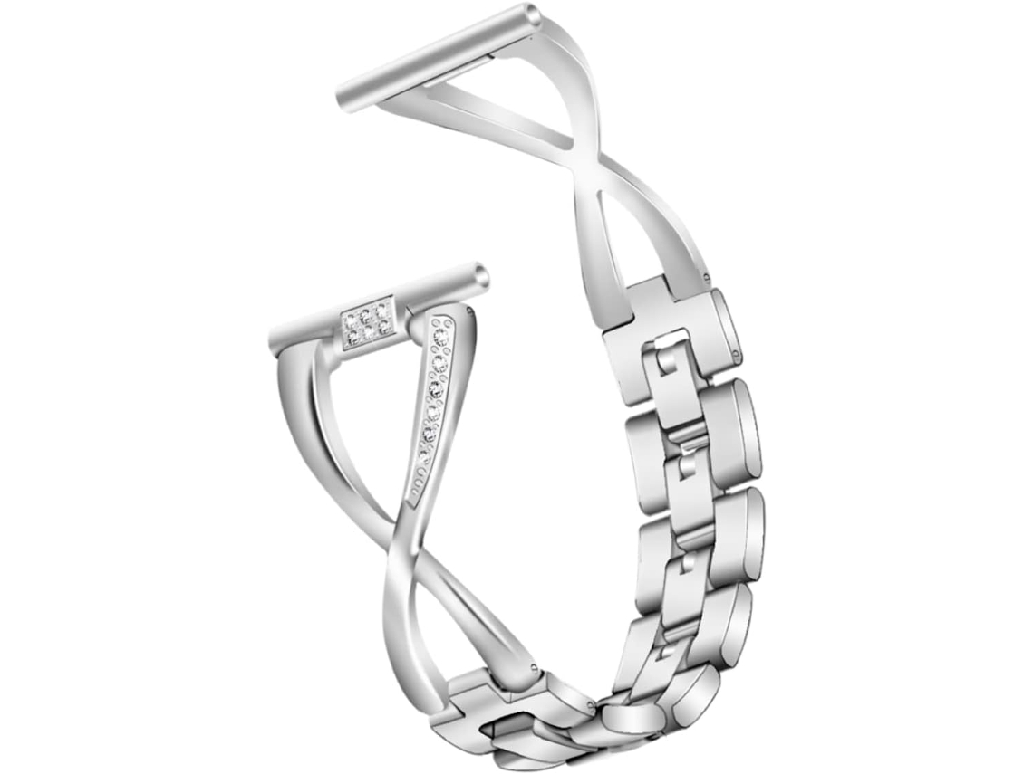 Pulseira De Smartwatch Com Strass Incrustado (1 Unidade), Elegante E