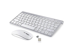 Teclado e Mouse Sem Fio para Apple Imac, Windows Ou Android CHARM (2.4g Sem Fio)
