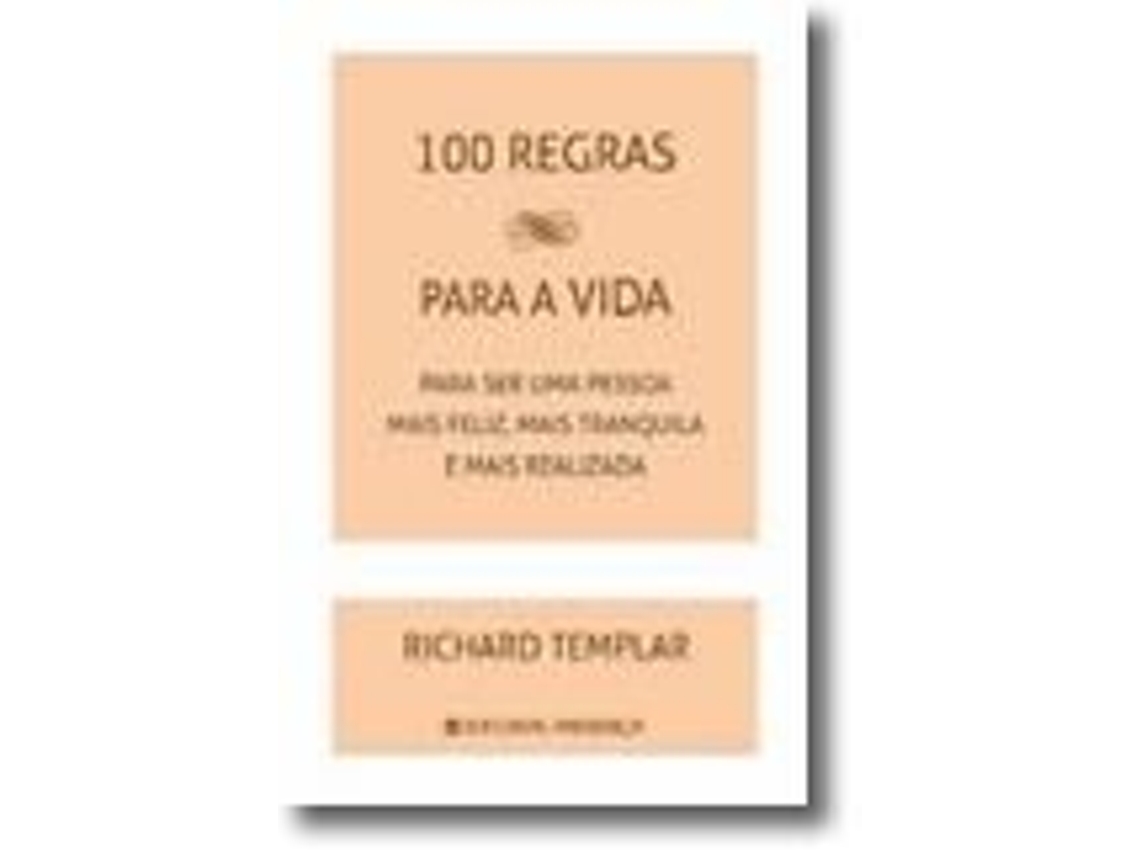 Livro 100 Regras Para a Vida de Richard Templar