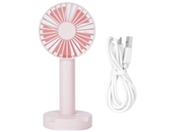 Vents Mini Usb Laptop Silencioso para Viagem Camping Rosa