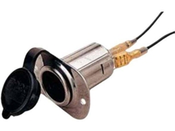Ficha SEA-DOG LINE Power Socket Prateado