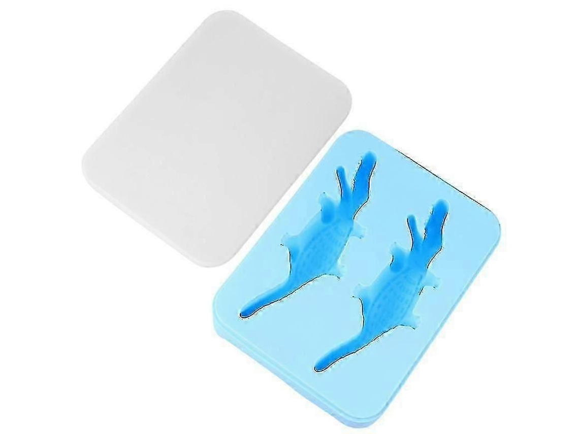 1 Molde de Gelo para Cozinha, Máquina de Gelo em Formato de Crocodilo TAISHENGDA