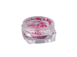 Decoración De Uñas Con Glitter Y Lentejuelas Para Manicura Arte De Uñas (vermelho+branco)