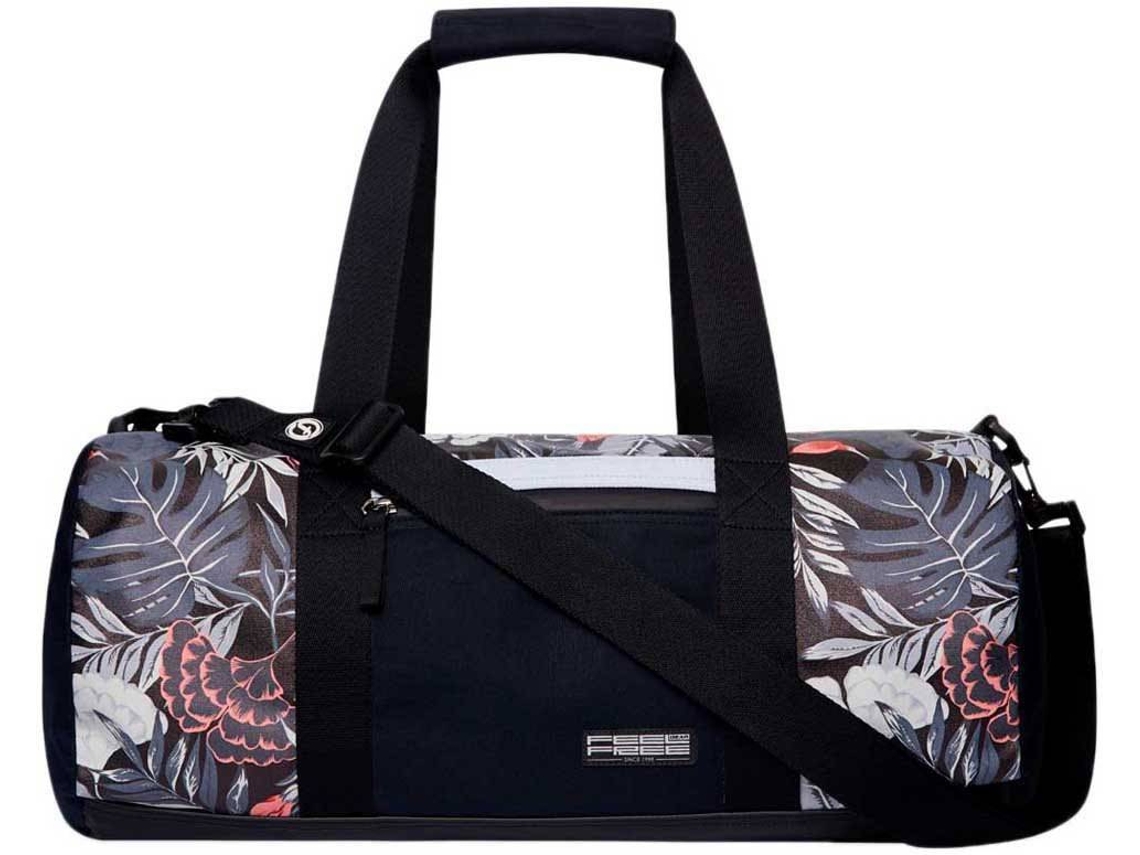 Saco De Desporto FEELFREE GEAR Duffel Tropical Preto (15 L)