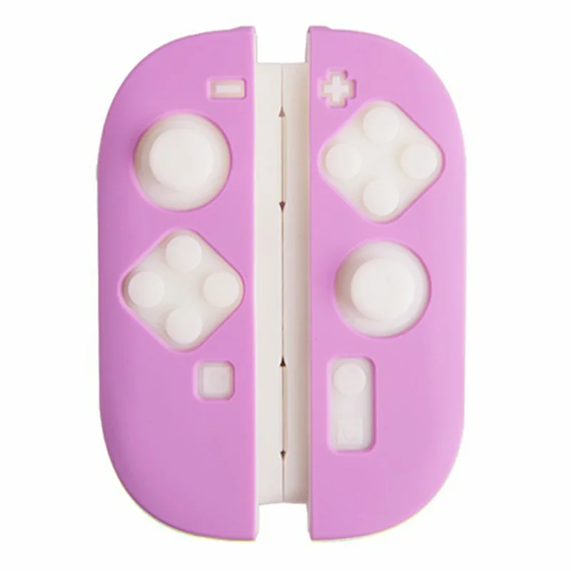 Capa Zruxe Para Nintendo Switch 2 Comando Silicone Design Separado Antichoque Roxo
