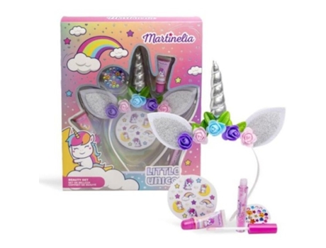 Martinelia Little Unicorn Set Belleza Infantil Diadema Unicornio Con 3 Glosses Y Stickers 85498 Aquariusp25