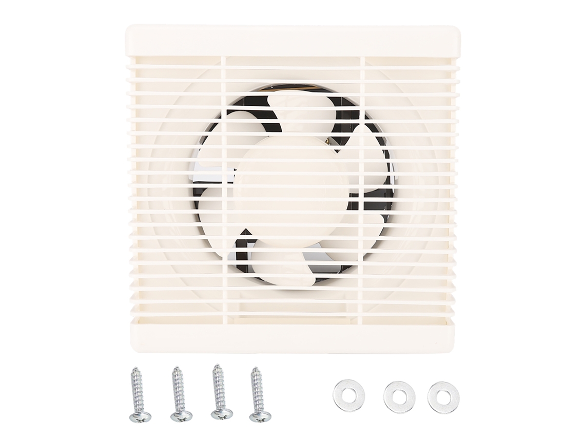 Ventilador de Parede 220v para cozinha e casa de banho, silencioso e eficiente LAXISCREED